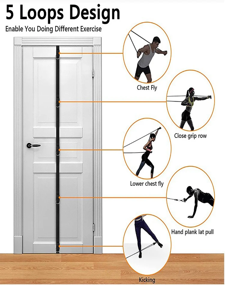 door anchor strap resistance bands
