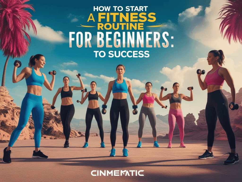 how to start a fitness routine for beginners