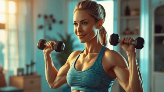Home exercise schedule for women to lose weight in 2025