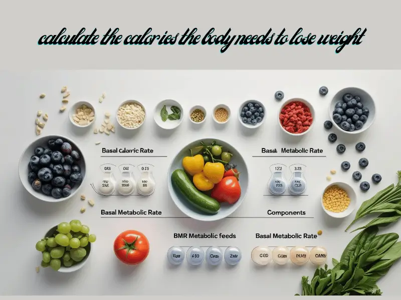 calculate the calories the body needs to lose weight