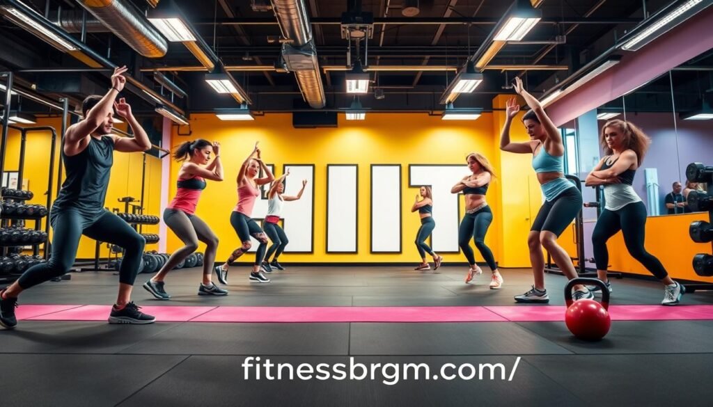 HIIT cardio exercise