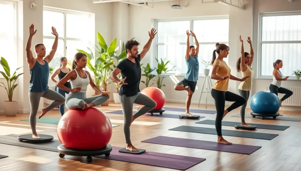 balance training